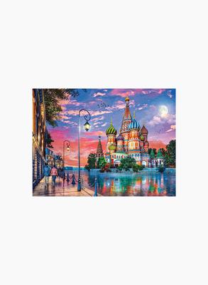 Пазл Castorland Красная площадь Москва 500 деталей купить по цене 499 ₽ в  интернет-магазине Детский мир