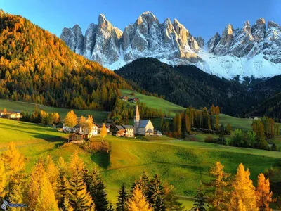 Фотографии Италия Toscana Природа Луга Пейзаж холмов 1920x1200