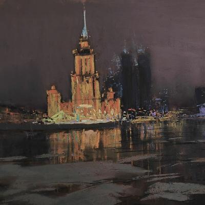 Виды Москвы с башни \"Империя\", Москва-Сити. — Teletype