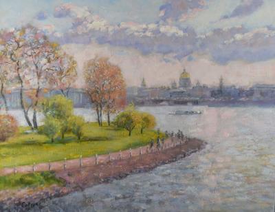 Замечательные пейзажи Санкт-Петербурга Андрея Помянтовского