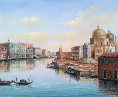 Пейзаж \"Мост в Венеции\"