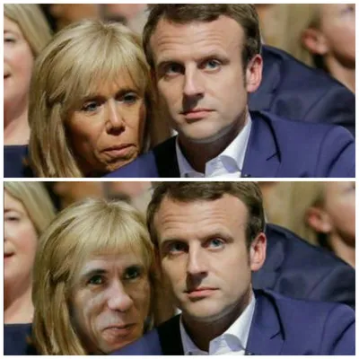 Жене президента Франции Брижит Макрон сообщили по телефону, что ее муж у  любовника - «ФАКТЫ»