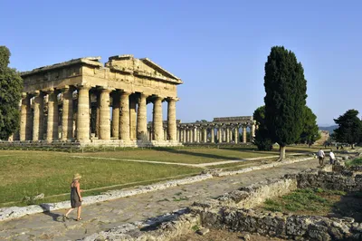 Temple of Hera I, Paestum (Illustration) - World History Encyclopedia