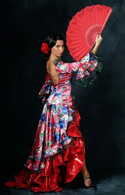 Платье для фламенко (98 фото)
