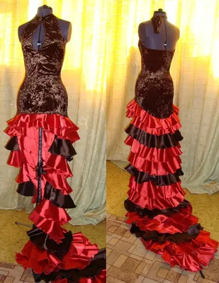 Платье для испанского танца фото фотографии