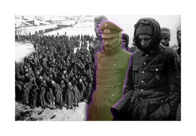 Германские военнопленные в Петрограде. 1915