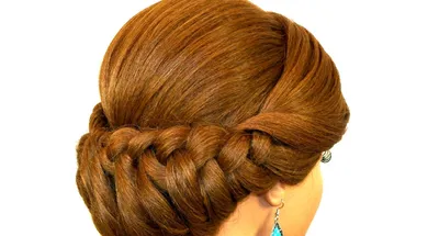 Плетение французских косичек / 4 косы / #прическа на средние волосы