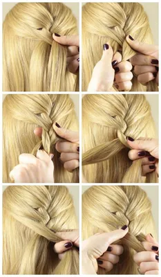 French braid weaving, for beginners