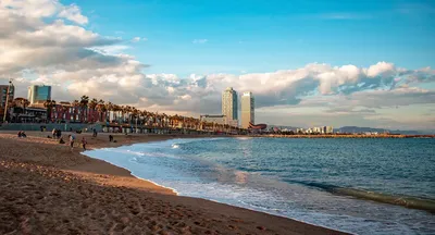 People at Platja Del Bogatell Beach, in Barcelona, Spain Editorial Stock  Photo - Image of people, holidays: 75243298