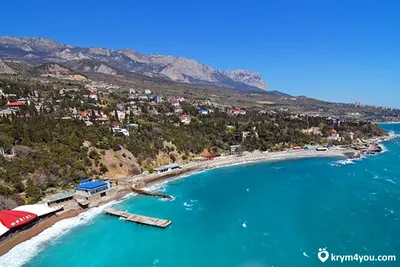 Пляжи Алупки. Крым