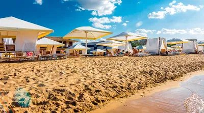 Пляж «Лазурный берег» в Евпатории — цены 2023, фото, как добраться