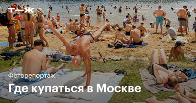 Одиннадцать \"диких\" пляжей Москвы могут получить статус официальных – Москва  24, 27.07.2014