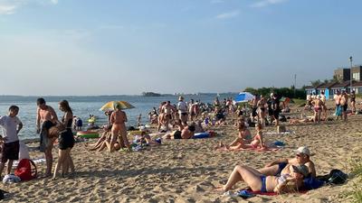 Пляжи Новосибирска опустели в Ильин день 2 августа - sib.fm