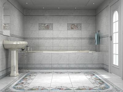 Настенная плитка для ванной Березакерамика Нарцисс - купить в  интернет-магазине «Керапол» Нижний Новгород