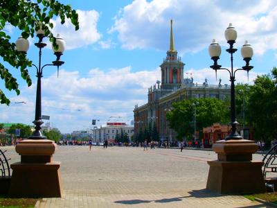 Площадь 1905 года Екатеринбург фото фотографии