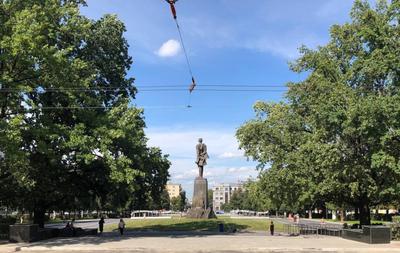 В сквере на площади Горького в Нижнем Новгороде завершается благоустройство  (фотогалерея)