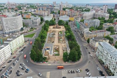 Открытие сквера на площади Горького перенесли на 15 июля в Нижнем Новгороде