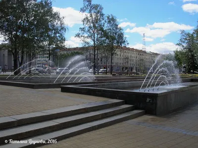 Площадь Якуба Коласа в Минске | Дорогами Души