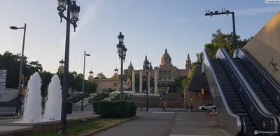 Барселона, площадь Каталонии (Placa de Catalunya) - Отдых и путешествия по  Греции, Италии, Испании и Франции