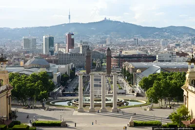 Отзыв о Площадь Испании (Испания, Барселона) | Монжуик, Дворец и Волшебный  фонтан