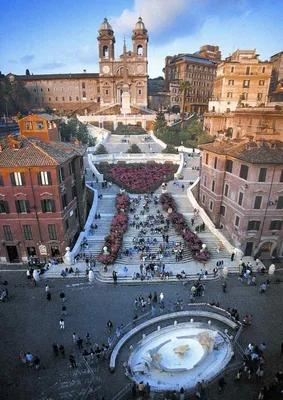Площадь Испании в Риме.ФОТО