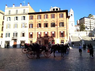 Площадь Испании, Рим. Как добраться, карта, гостиницы рядом, телефон —  Туристер.Ру