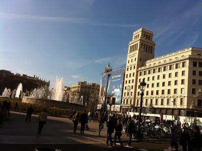 Площадь Каталонии (Барселона) - ТурПравда