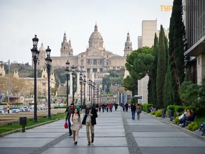 Площадь Каталонии в Барселоне: история, фото и как добраться