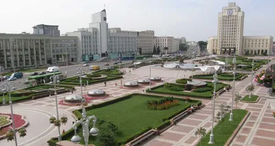Площадь независимости г. Минск - Исакидис Гранитес