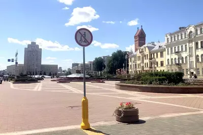 Минск: на площади Независимости. | Прогулки по городу