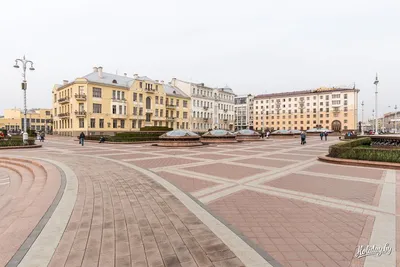 Площадь Независимости в Минске Беларусь Стоковое Фото - изображение  насчитывающей самомоднейше, культура: 160141396