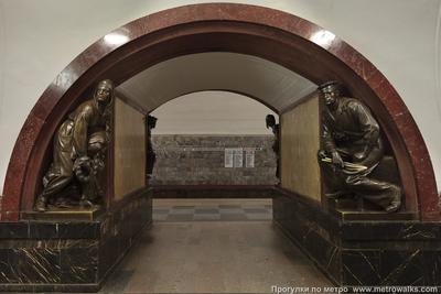 Станция метро \"Площадь революции\".…» — создано в Шедевруме