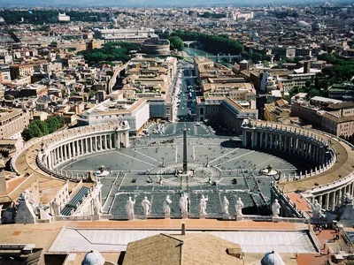Площадь Святого Петра в Риме, г.Рим - отзывы, фото, цены, как добраться до Площади  Святого Петра в Риме