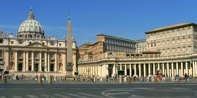 Площадь святого петра в риме фото фотографии