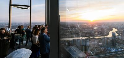 PANORAMA360 - Самая высокая смотровая площадка в Европе с панорамным  обзором на все стороны Москвы
