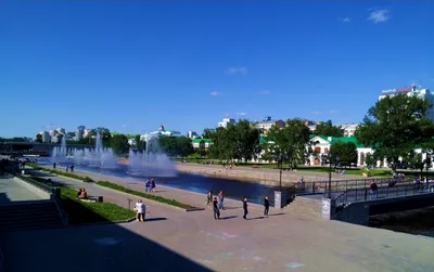 Плотина Городского пруда на реке Исеть | Екатеринбург