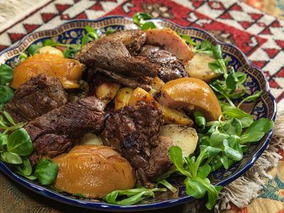 Узбекский плов в казане на костре – кулинарный рецепт