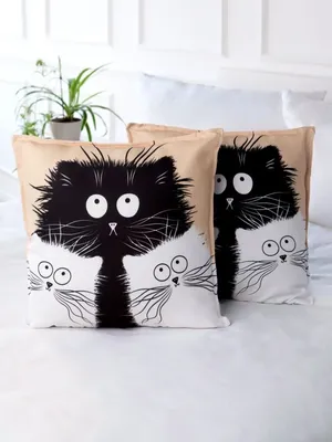 Подушка котик Pusheen купить в интернет-магазине, подарки по низким ценам