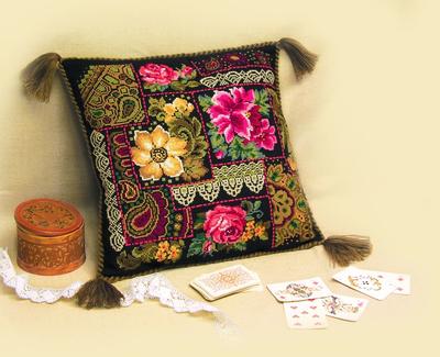 ПД-1890 подушка \"Старый Петербург\" набор для вышивания крестом\" | Купить за  2 282,85 руб. в интернет-магазине Happy-Hobby.ru