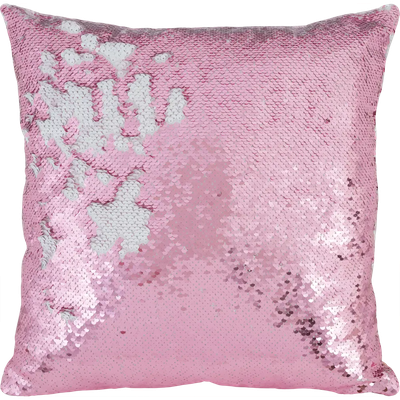Подушка c пайетками «Diva» 40x40 см цвет розовый по цене 250 ₽/шт. купить в  Казани в интернет-магазине Леруа Мерлен