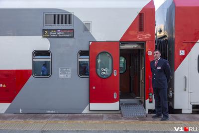 Новые двухэтажные поезда будут ходить в Сочи в 2024 году