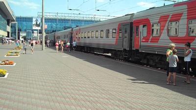 Поезд 247, Анапа - Москва, станция Ростов на Дону с коментариями - YouTube