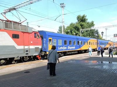 Поезд москва Рига фото