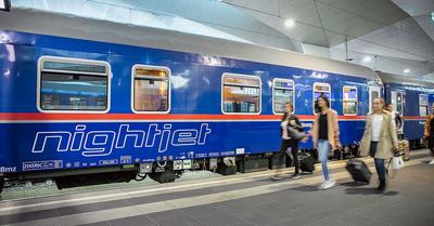 Австрия в новом расписании расширила сеть маршрутов ночных поездов