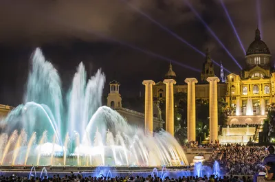 Поющие фонтаны в Барселоне, Испания | Домашний турист | Дзен