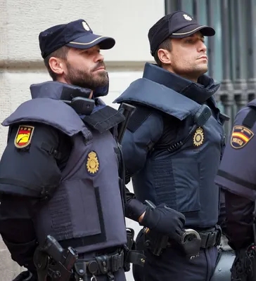 Полиция Испании фото фотографии