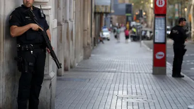 Испанская полиция застрелила мужчину к западу от Барселоны