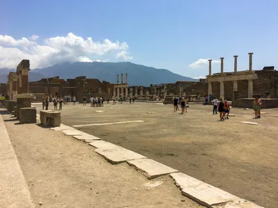 Поездка на раскопки Помпеи