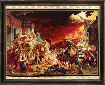 Русский музей начал первую за 200 лет комплексную реставрацию картины Карла  Брюллова «Последний день Помпеи» -