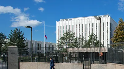 Посольство России направило властям США ноту из-за отключения связи в  генконсульстве - ТАСС